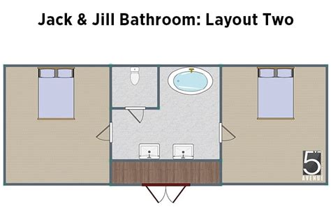 22 Jack And Jill Bathroom Layouts