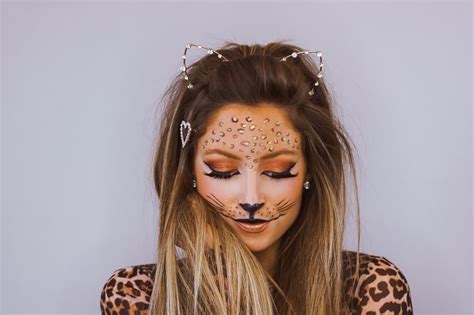 Leopard Print Face Makeup Tutorial Saubhaya Makeup