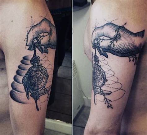 Top 80 Mind Blowing Clock Tattoos 2020 Inspiration Guide