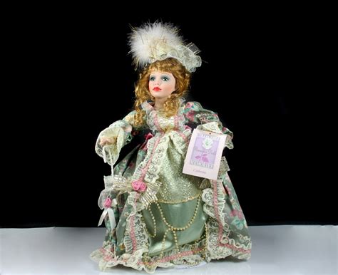 Collectible Memories Porcelain Doll Catherine Victorian 17 Inch Doll