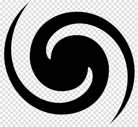Black And White Circle Swirl Background