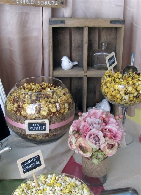 How To Plan A Popcorn Bar For Your Wedding Or Event Popcorn Wedding