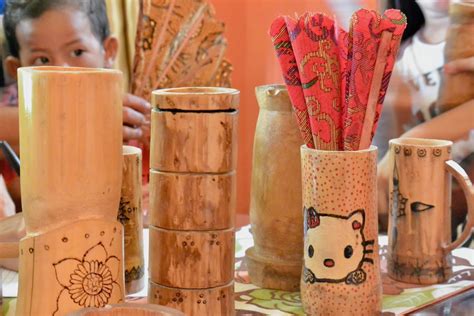 45 Ide Terpopuler Kerajinan Tangan Yang Menggunakan Bambu