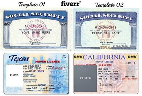 North Carolina Drivers License Id Card Template Birth Certificate