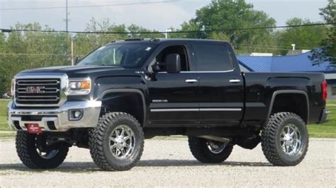 2015 Gmc Sierra 2500hd Diesel Crew Cab 4wd Slt Lifted Truck Youtube