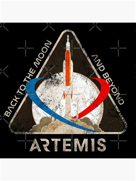 Distressed Artemis 1 Identifier Patch Poster For Sale By Krokosman