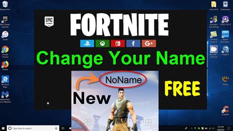 How To CHANGE Your Fortnite Name In PC Xbox PS4 Fortnite NAME Change