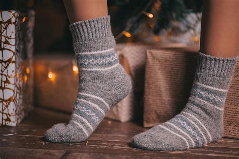 Luxury Wool Socks For Women Heavy Knitted Soft And Warm Long Etsy