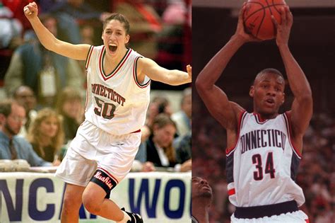 Uconn Basketball Programs To Retire Ray Allen Rebecca Lobos Numbers