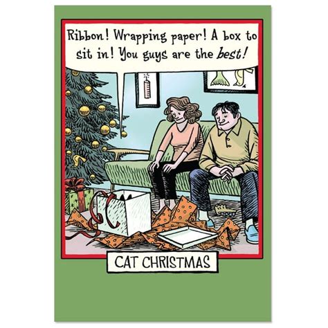 B1888k Boxed Set Of Cat Christmas Christmas Cards Cards 12 Cards With