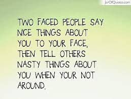 Image Result For Two Faced Coworker Quotes Two Faced People Quotes