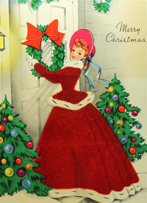 We did not find results for: Vintage Christmas Card Used Old Fashioned Pretty Girl ...