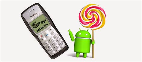 Nokia 1100 Running On Quad Core With Android 50 Lollipop