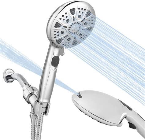 65 off high pressure shower head with handheld lanhado 9 setting handheld shower head with hose