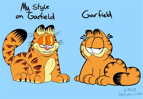 Garfield Art Because Why Not By Watchdrawseek On Deviantart