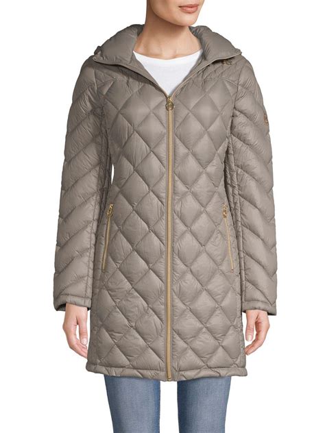 MICHAEL Michael Kors Down Filled Quilted Packable Coat Lyst