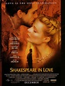 Shakespeare in Love Movie Poster (1998) | Shakespeare in love, Romantic ...
