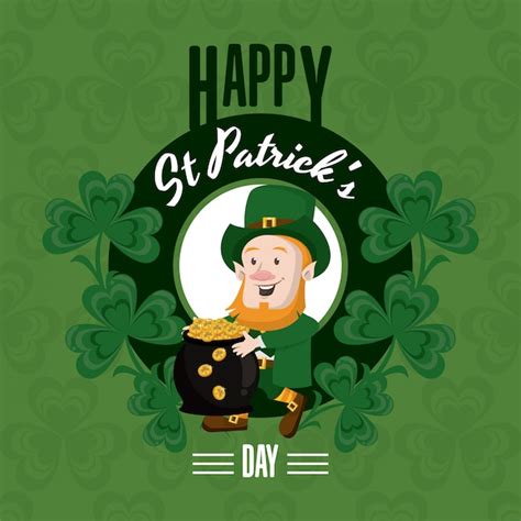 Premium Vector Saint Patricks Day Card