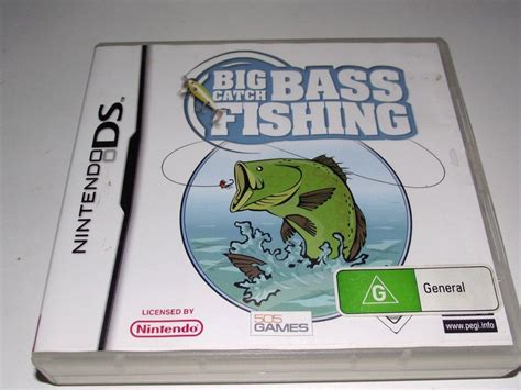 Big Catch Bass Fishing Nintendo Ds 2ds 3ds Game No Manual Ebay