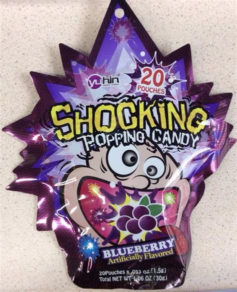Yuhin Shocking Popping Candy Blueberry 30g From Buy Asian Food 4u