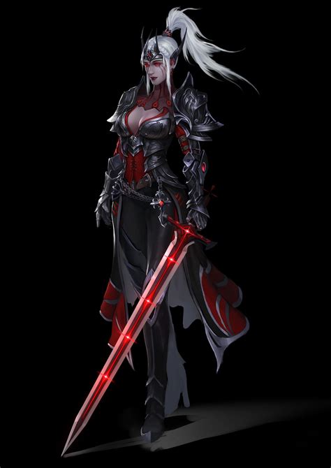 Vampires Revenants Fantasy Art Female Armor Fantasy Female Warrior