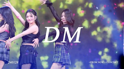 4k 60p 240128 프로미스나인 Fromis9 From Now 콘서트 Dm 이나경 직캠 Fancam Youtube