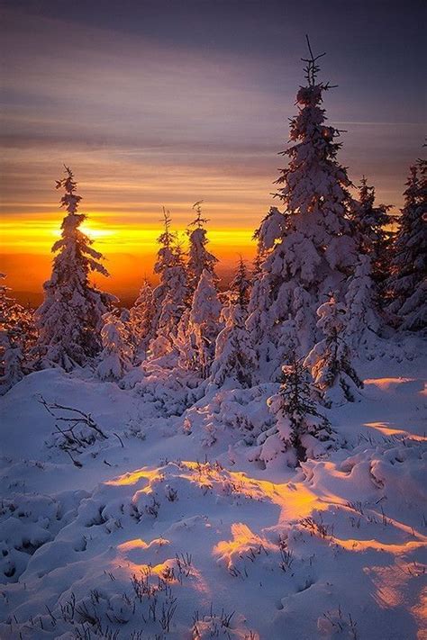 Beautiful Sunset Beautiful World Beautiful Places Gorgeous Winter