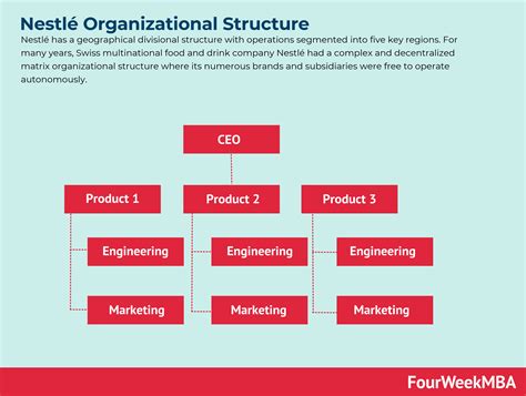 Nestlé Organizational Structure Fourweekmba