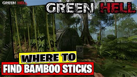 Where To Find Bamboo Sticks Green Hell 🌴 Youtube