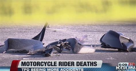 Tpd Sees Increase In Motorcycle Fatalities