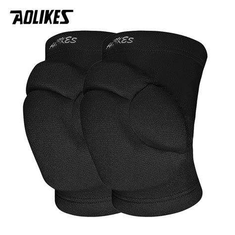 Aolikes Pair Sports Thickening Knee Pads Volleyball Extreme Sports