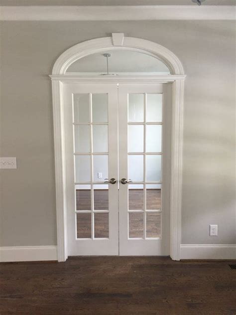 Arched French Door Transom For Office Ez Arch Style Modified With
