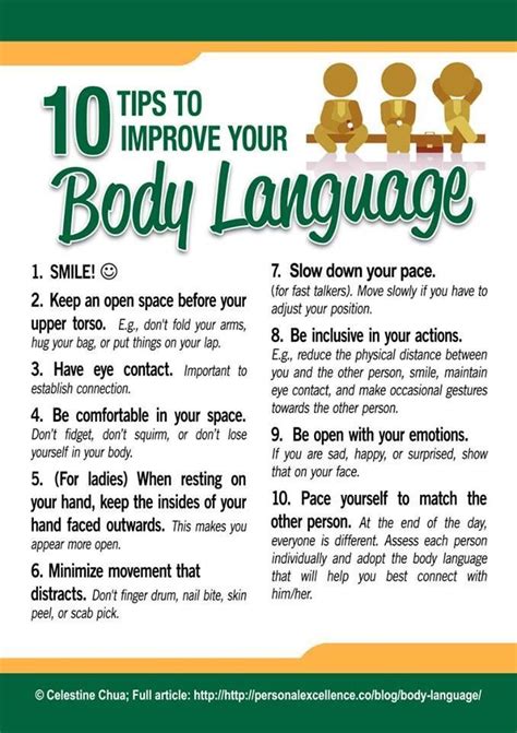 body language is important body language self improvement social skills