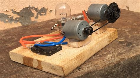 How To Make Mini Self Running Electric Generator Using Magnet With Dc