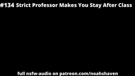 Strict Professor Makes You Stay After Class Youtube