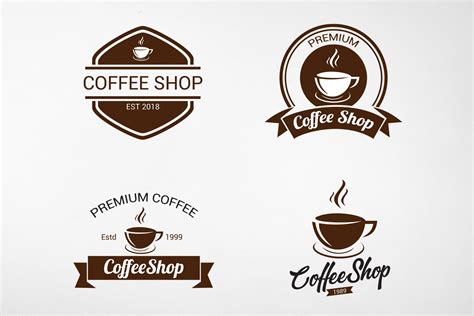 Vintage Coffee Logo Creative Logo Templates Creative Market