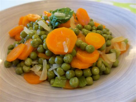 Poêlée de petits pois et carottes Diet Délices Recettes