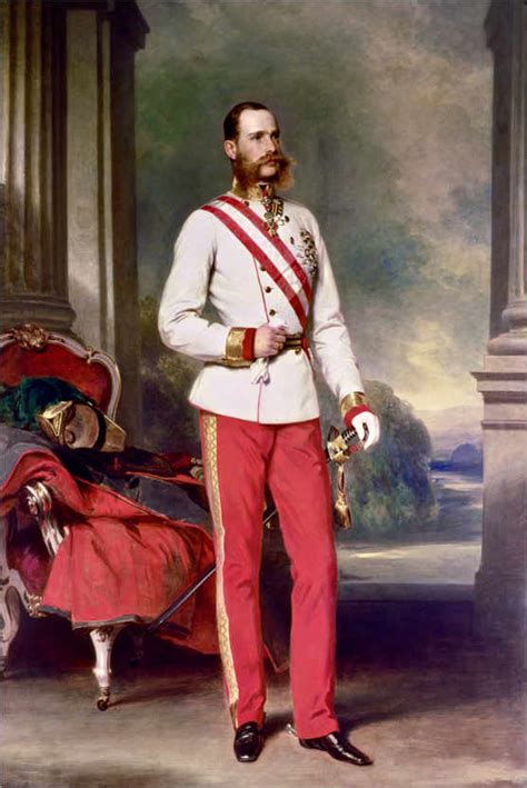 Franz Joseph I De Franz Xaver Winterhalter En Cuadro O Póster