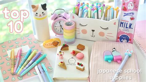 Top 10 Japanese Stationery You Didnt Know You Needed 🍰 Youtube
