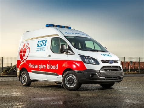 On The Road With Logistics Nhs Blood Donation