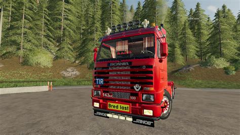 Scania 143 6x4 Swedish Edit V10 Ls2019 Farming Simulator 2022 Mod