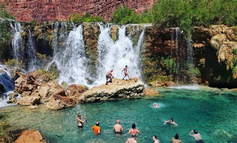 The 5 Main Waterfalls Of Havasupai Rei Co Op Experiences Grand Canyon
