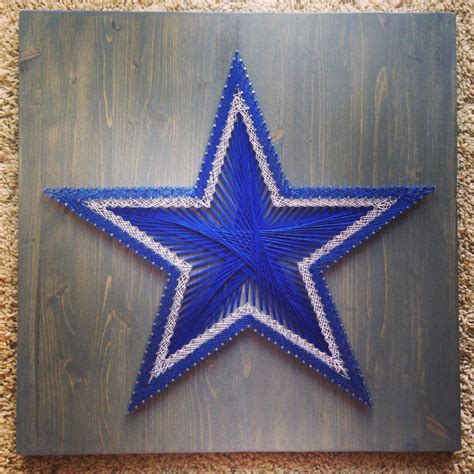 String Art Sports Logo Dallas Cowboys Free Shipping
