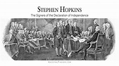 Stephen Hopkins: The Signers of the Declaration of Independence ...