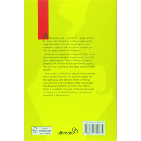 Macho E Femea Os Criou