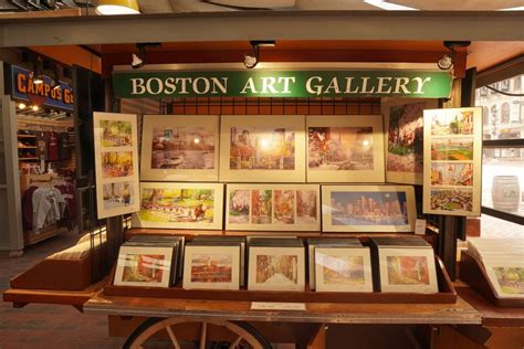Boston Art Gallery Faneuil Hall Marketplace Boston Ma