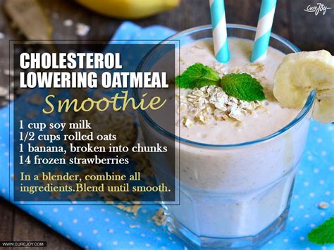 Cholesterol has many important functions. 7 Delicious Green Smoothies to Reduce Bad Cholesterol ...