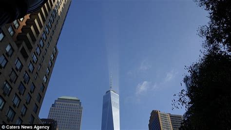 Freedom Tower Sun Beam Creates Dazzling Tribute To The Old World Trade