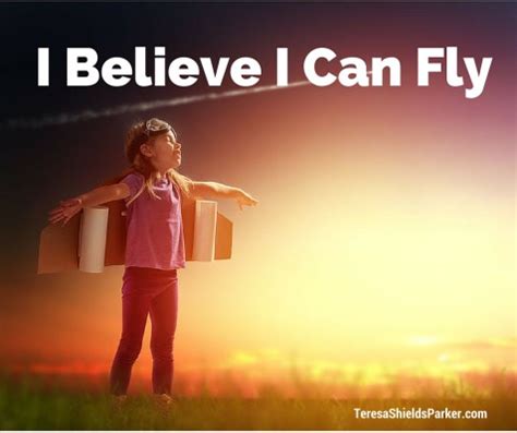 chorus: i believe i can fly i believe i can touch the sky i think about it every night and day spread my wings and fly away i believe i can soar i see me i believe i can fly was written for the 1996 film space jam. I Believe I Can Fly