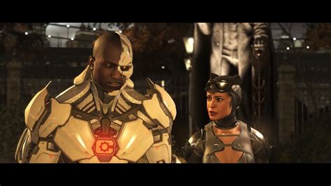 Injustice 2 Chapter 7 Breaking And Entering Cyborg And Catwoman Youtube